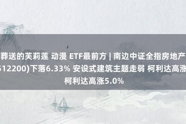 葬送的芙莉莲 动漫 ETF最前方 | 南边中证全指房地产ET